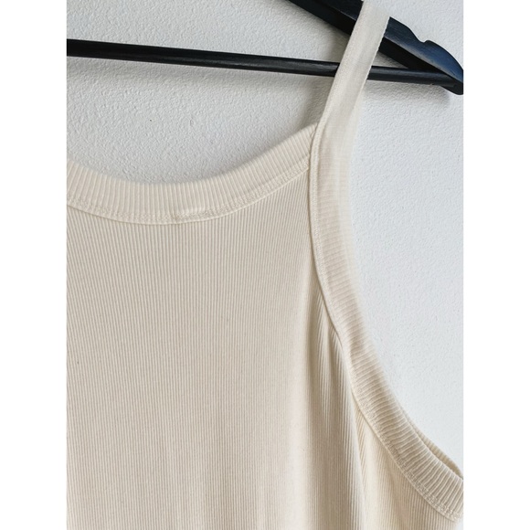 NWOT Botanica Workshop Rhea Rib Dress // Natural Organic Cotton - Picture 9 of 10